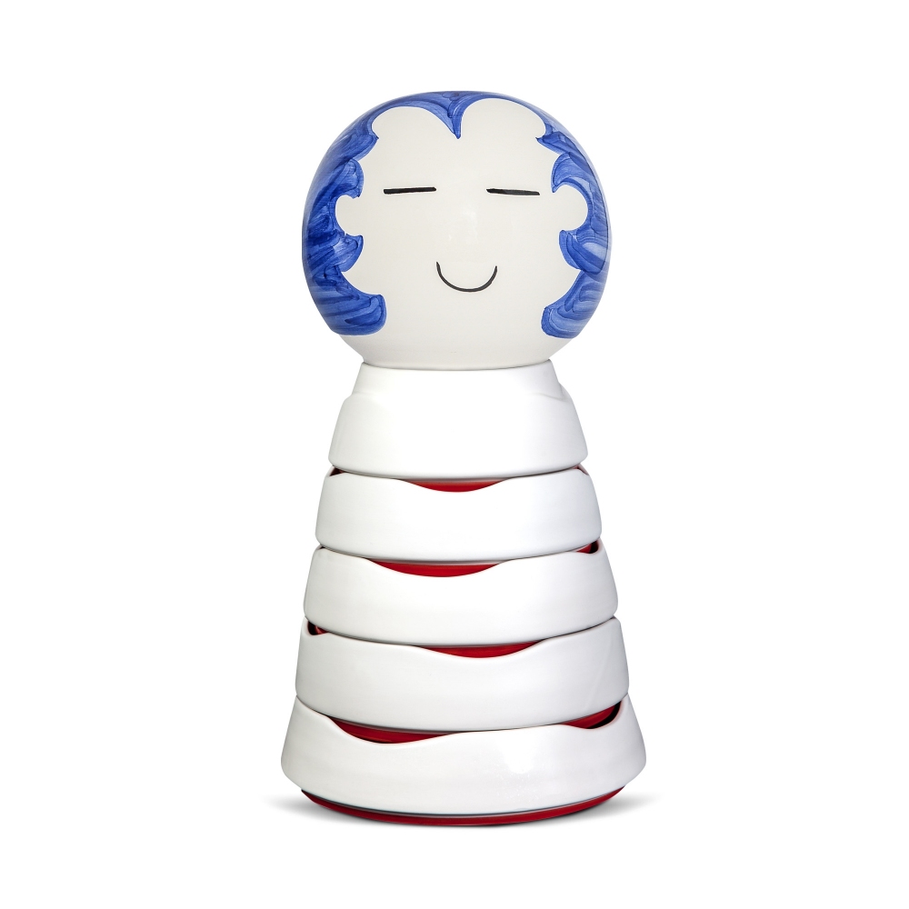 Improntabarre Mr Babcock decorative ceramic head