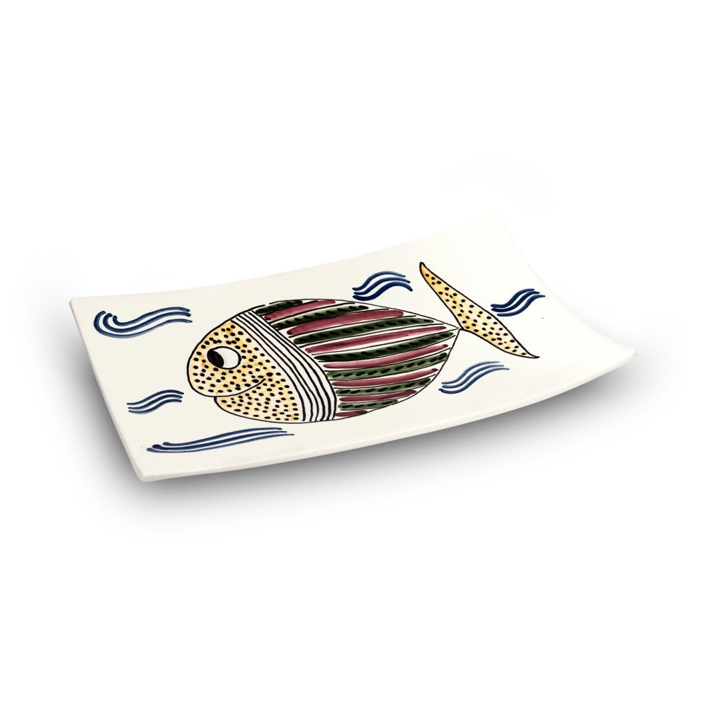 Improntabarre Pesce Verde Rosso...