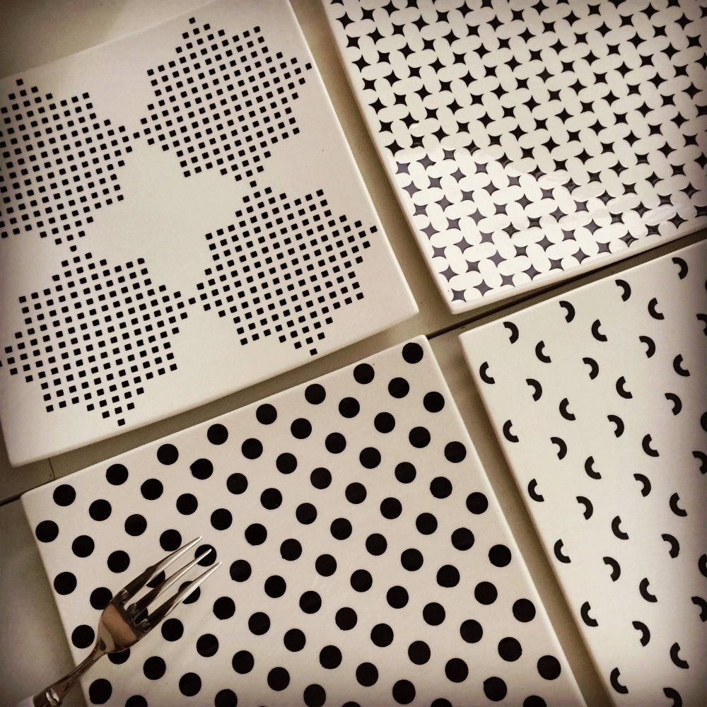 Improntabarre Pixel flat plate - Urban collection