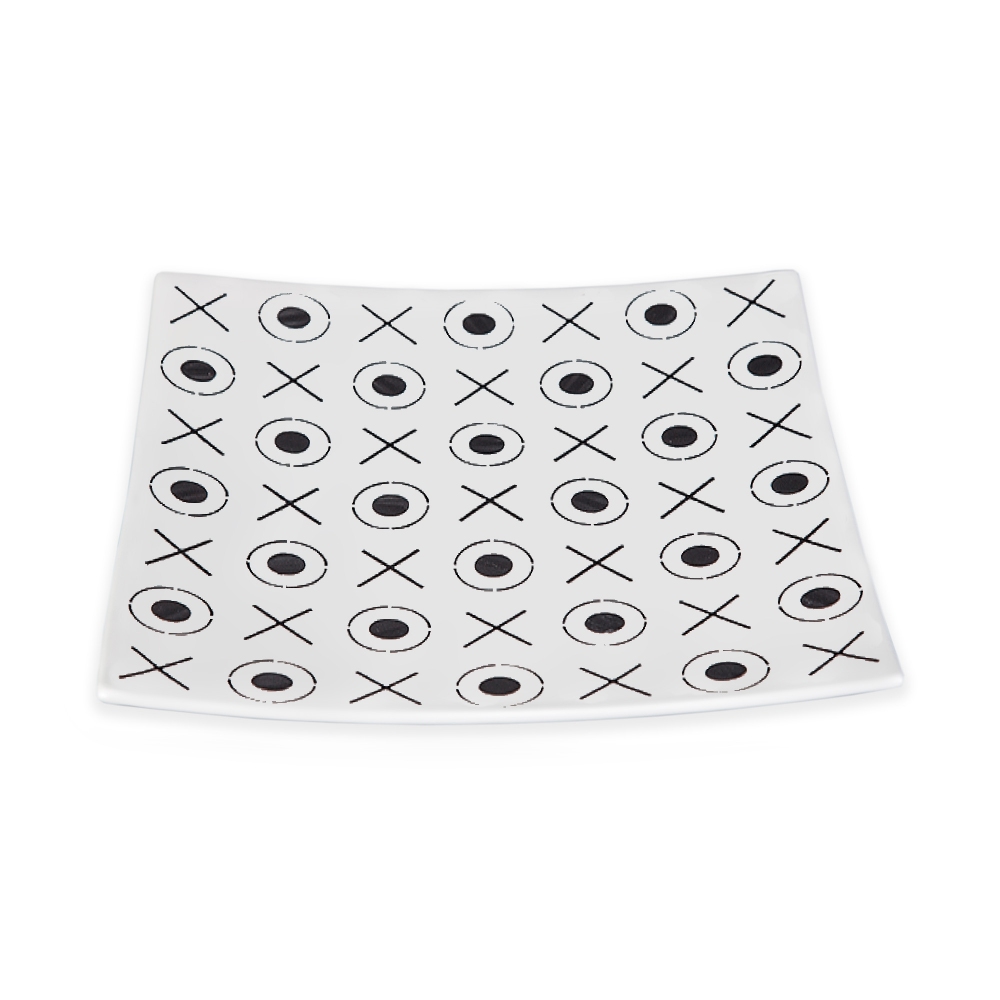 Improntabarre Pois And X flat plate -...