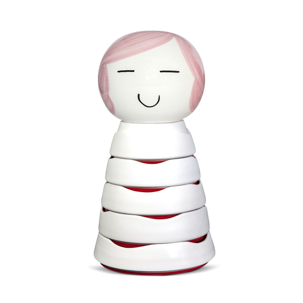 Improntabarre Miss Babcock decorative ceramic head