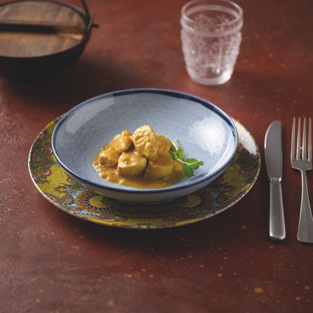 Arthur Krupp 4 piatti fondi Mandala cm. 22