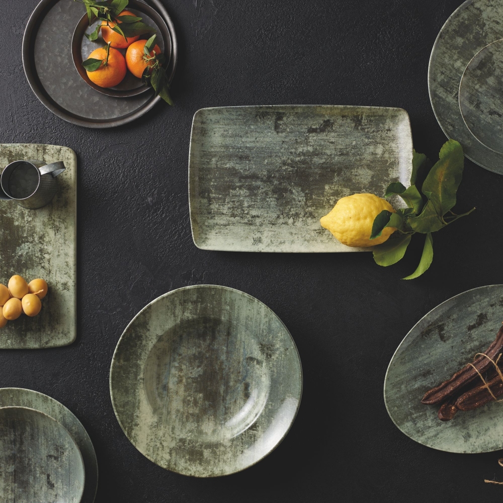 Arthur Krupp 4 piatti piani Ancient Wall cm. 20