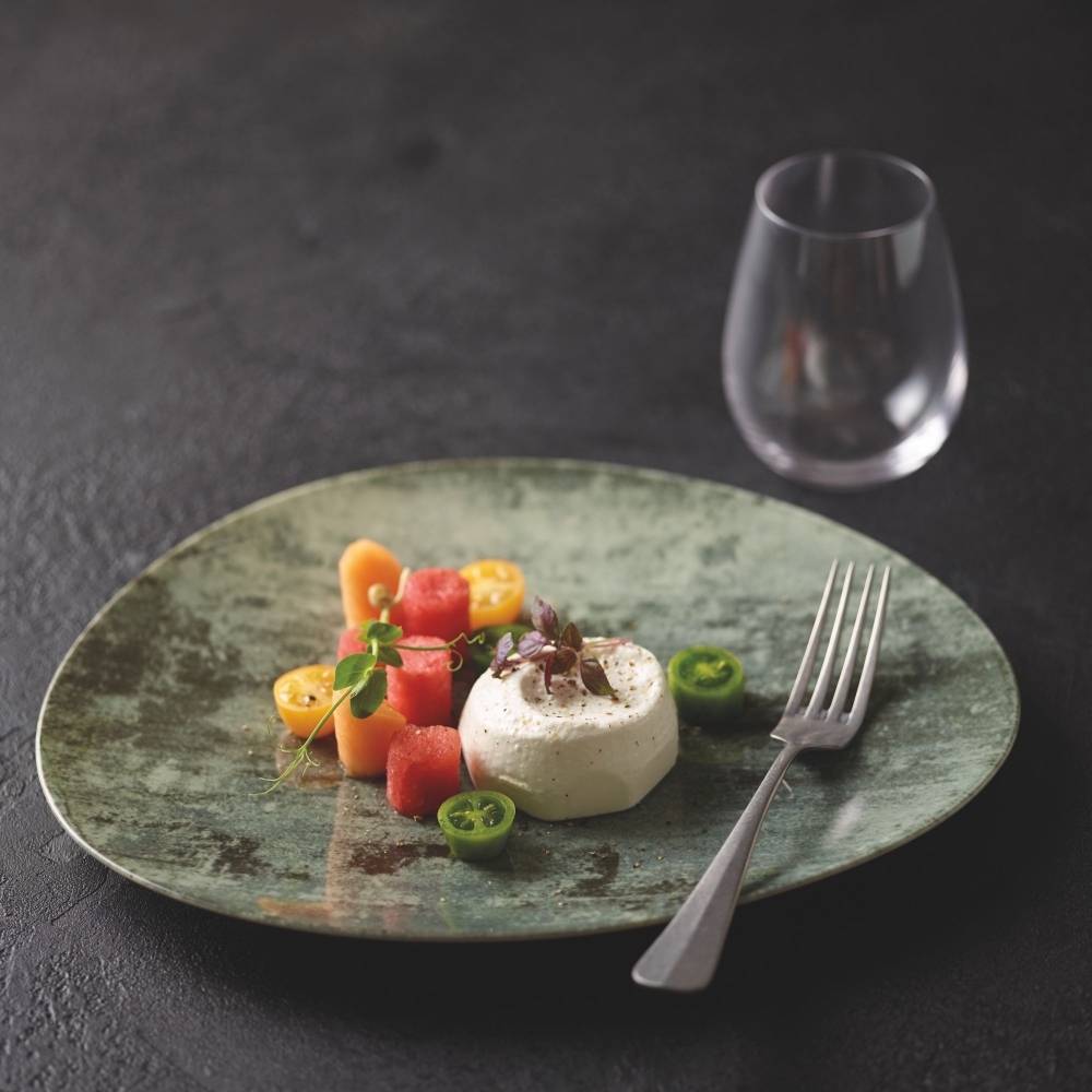 Arthur Krupp 4 piatti piani organici Ancient Wall cm. 31x26