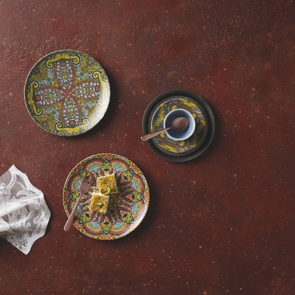 Arthur Krupp 4 tazzine da caffè Mandala