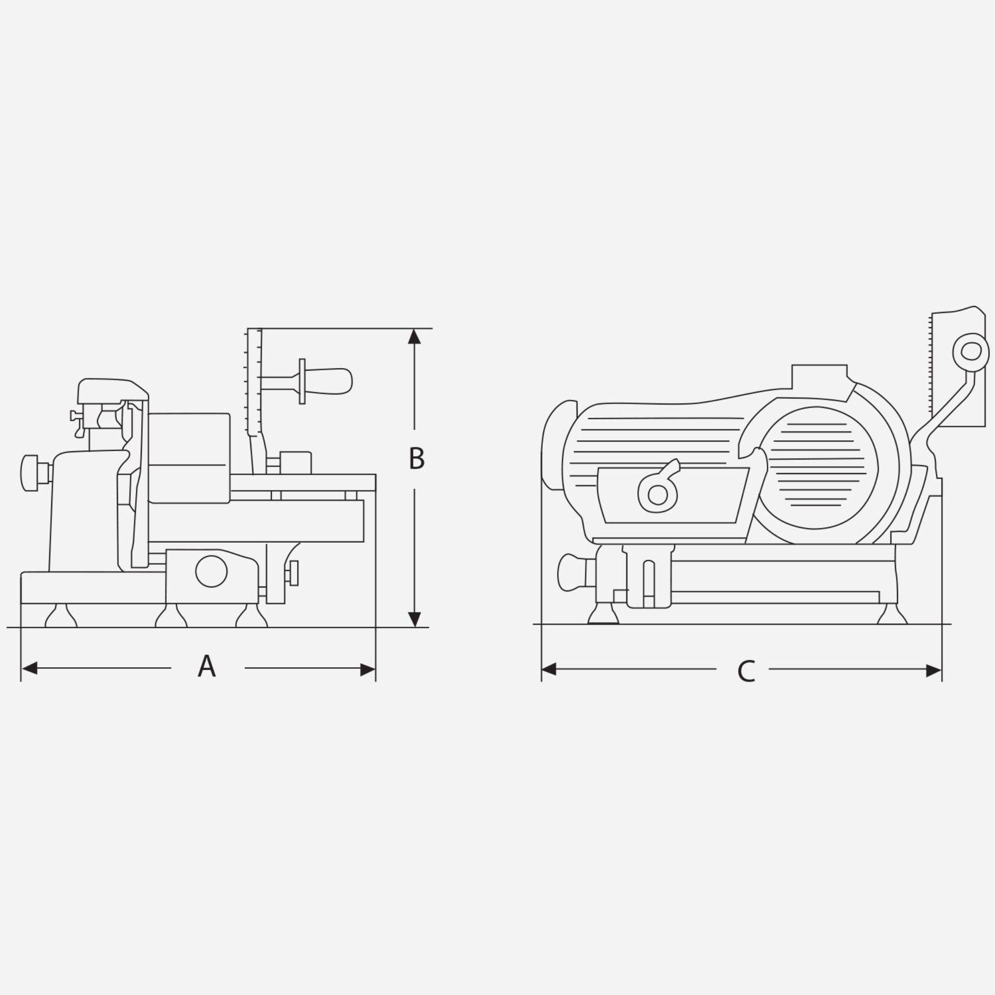 Berkel Affettatrice Suprema Verticale Macelleria PEM350