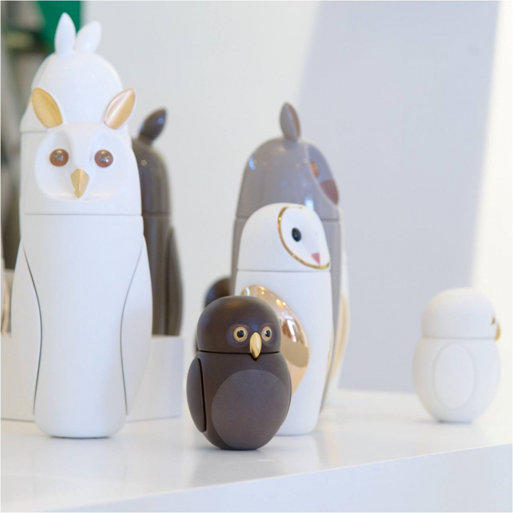 Bosa scultura barbagianni Owls