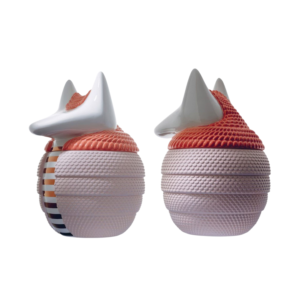 Bosa vaso contenitore Animalità armadillo Loricato