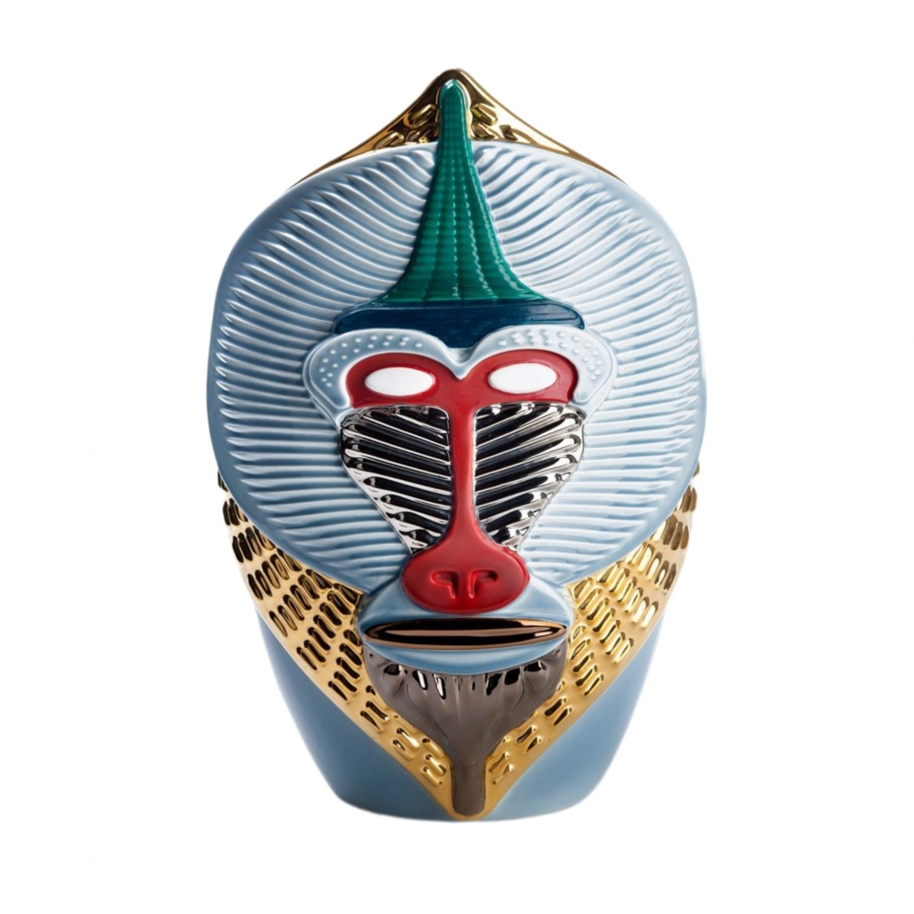 Bosa Primates Mandrillus Vase