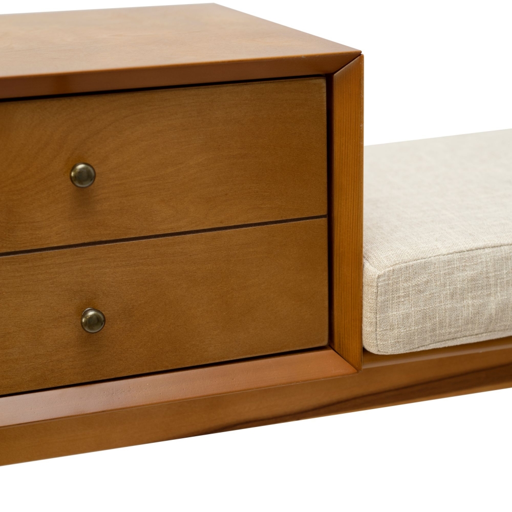 Crosley Landon turntable bench