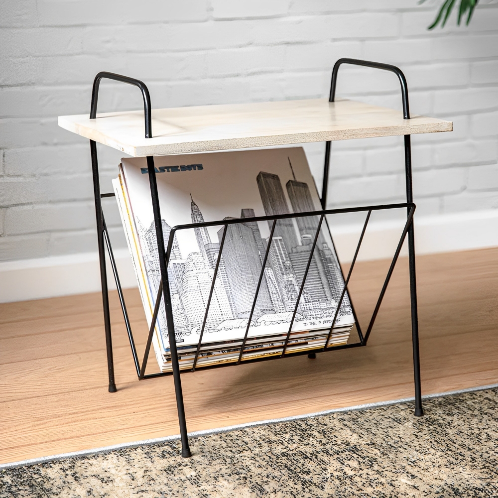 Crosley Supporto per giradischi e vinili Wiltshire