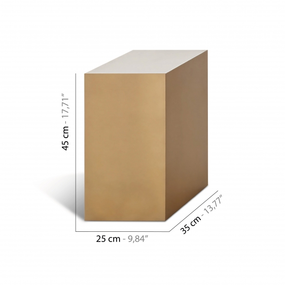 Desalto Tavolino Seduta Unus cm 25x45 profondità 35 cm