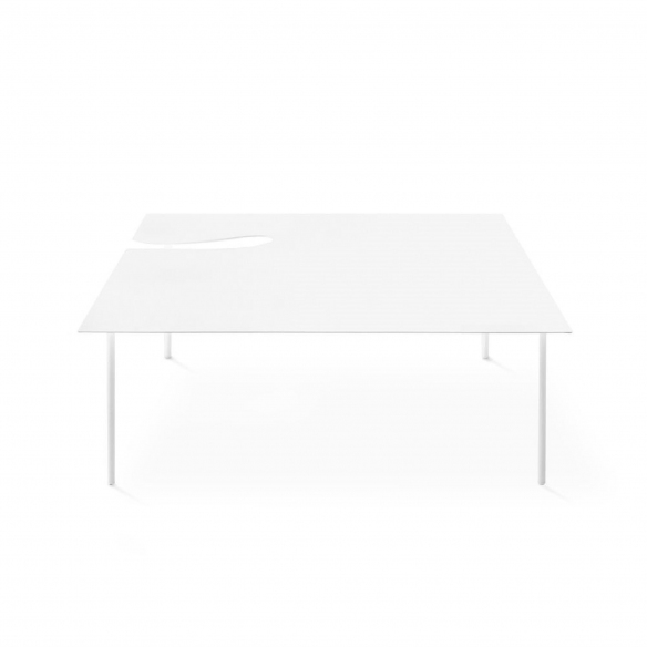 Desalto Tavolino Softer Than Steel outdoor cm 90x74 h 25