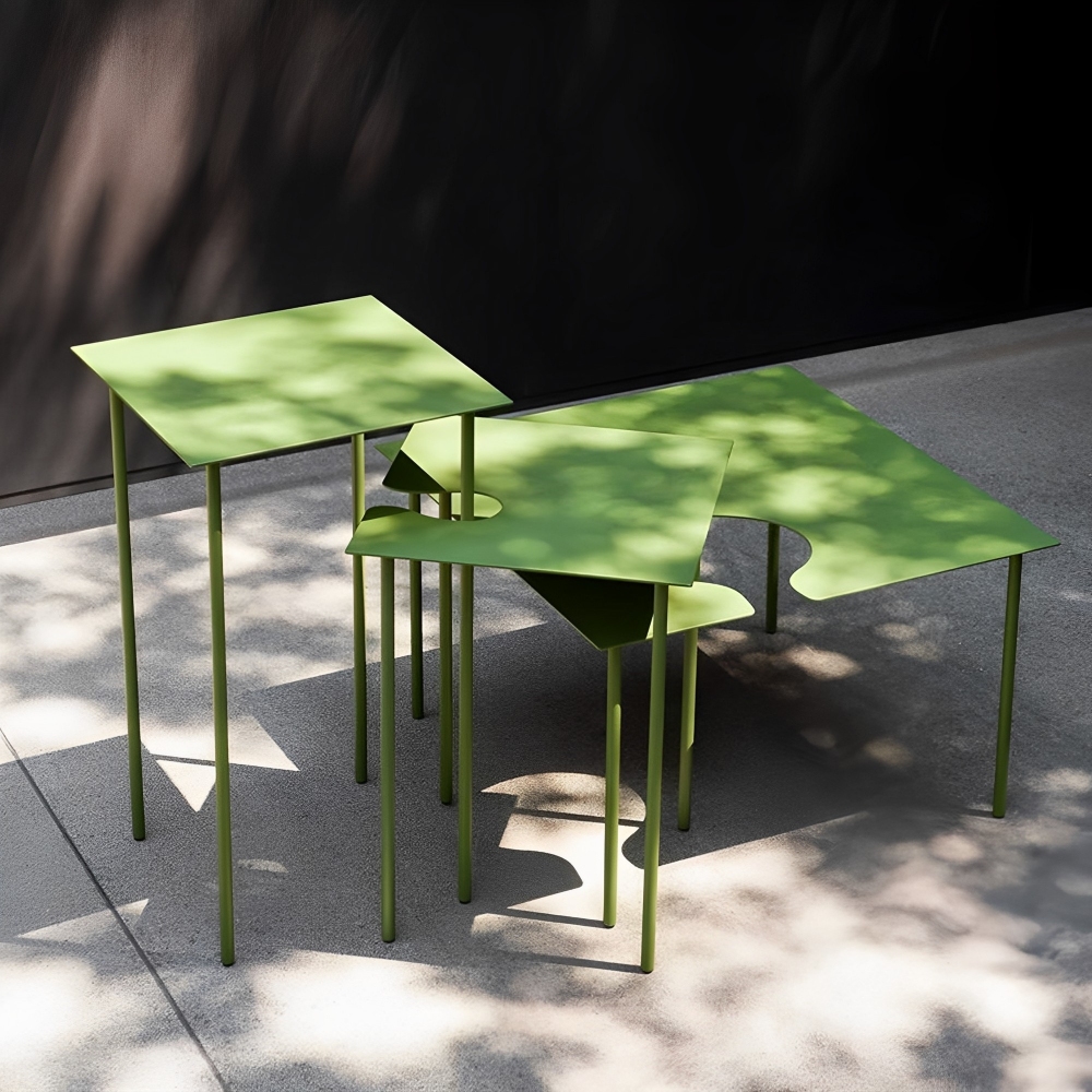Desalto Tavolino Softer Than Steel outdoor cm 90x74 h 25