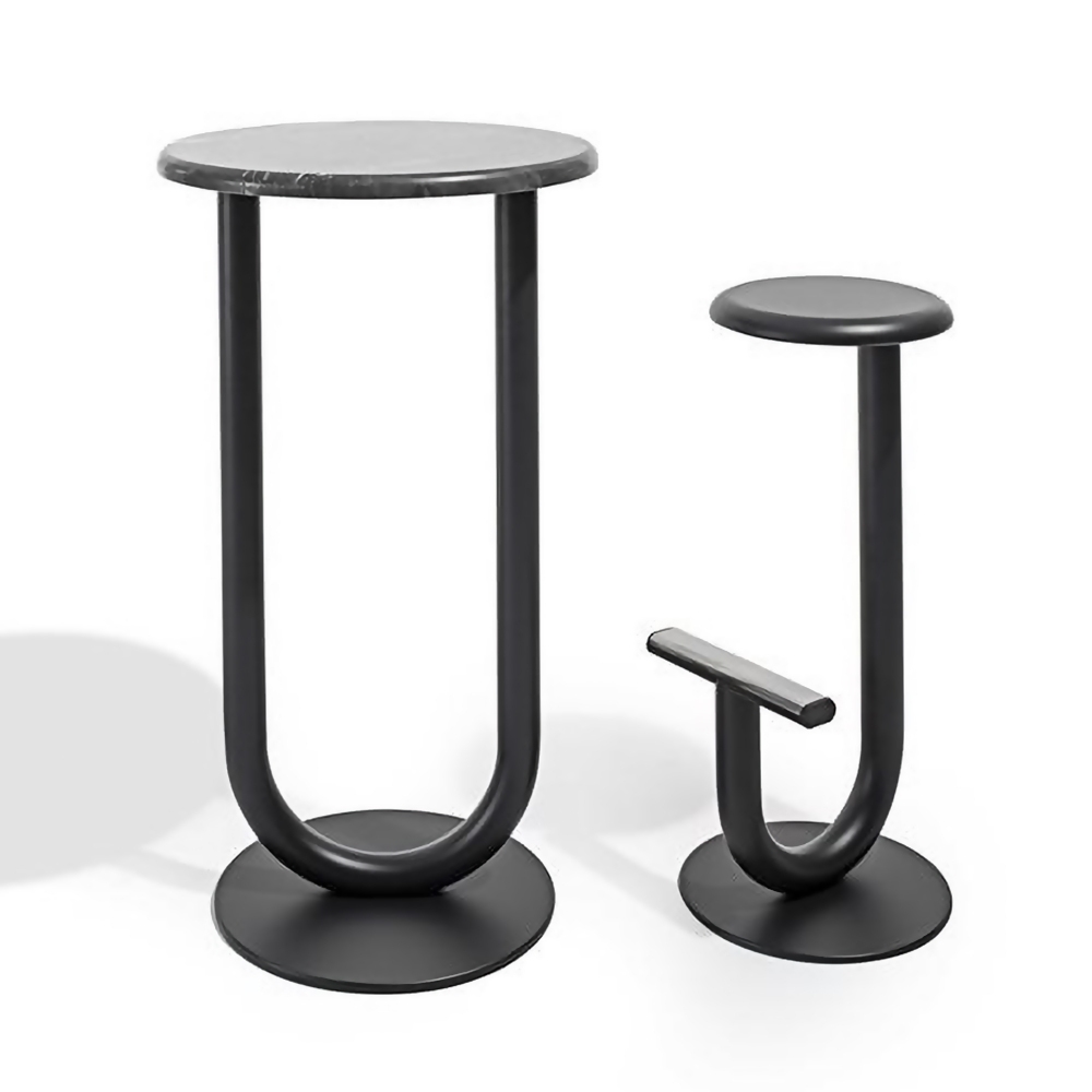 Desalto Tavolino Strong bistrot diam 70 cm - h 105 cm