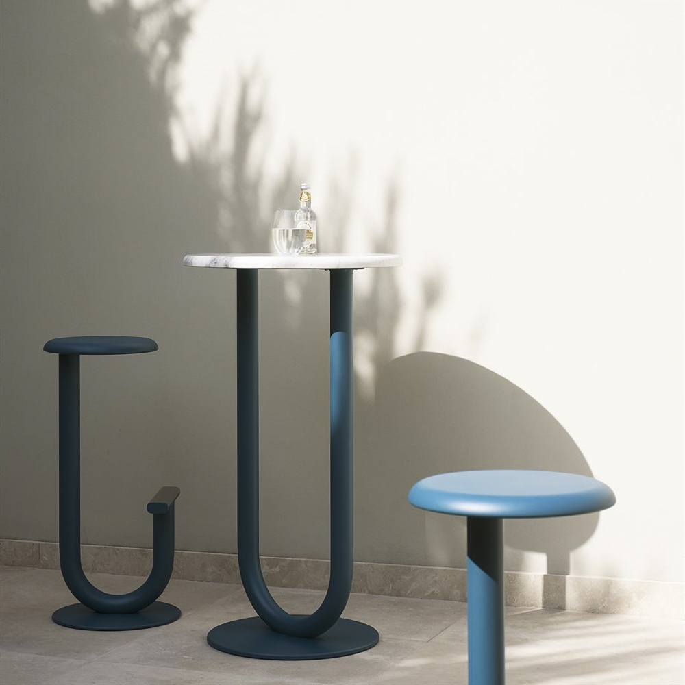 Desalto Tavolino Strong bistrot diam 70 cm - h 105 cm