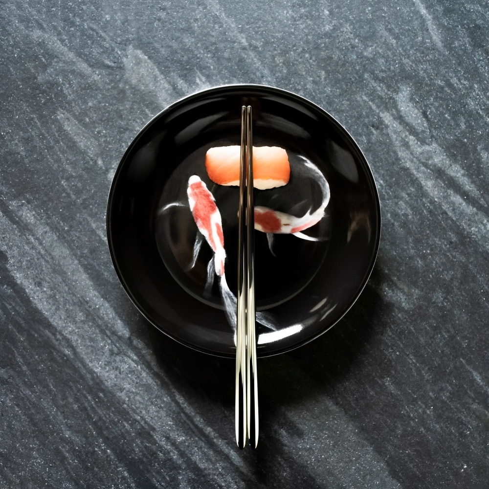 Pronta Consegna - Driade Servizio 6 piatti The White Snow Kingyo