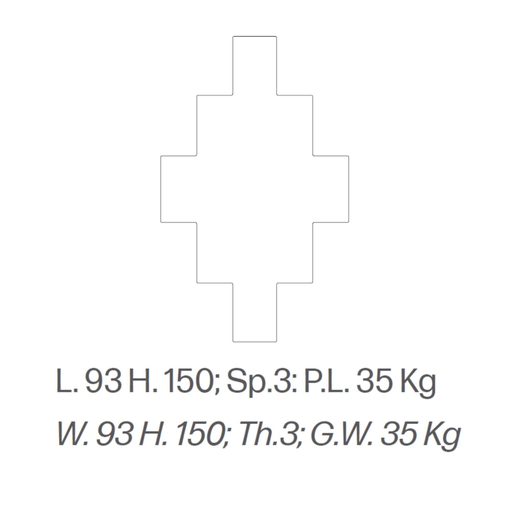 Driade Specchio da parete Edaird