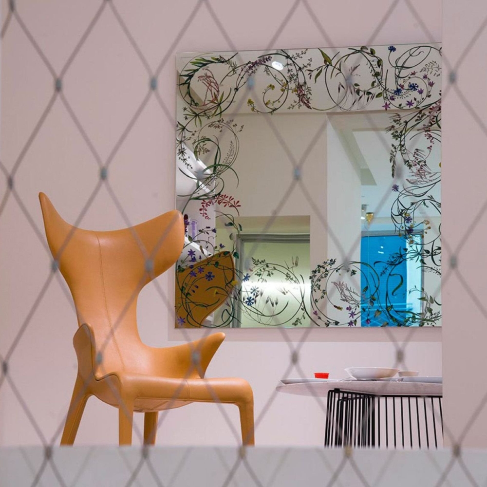 Driade Specchio Egeso 130x130 cm