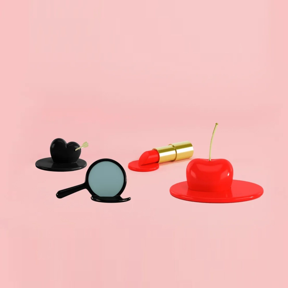 Driade Specchio Love Me - Melt Me Collection