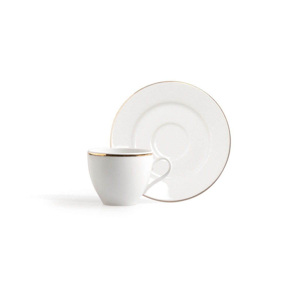 Set 6 Tazzine Da Caffè Excelsa Istanbul - Vetro Con Piattini Colorati, 90 Ml, Lavabili In Lavastoviglie - Foto 9