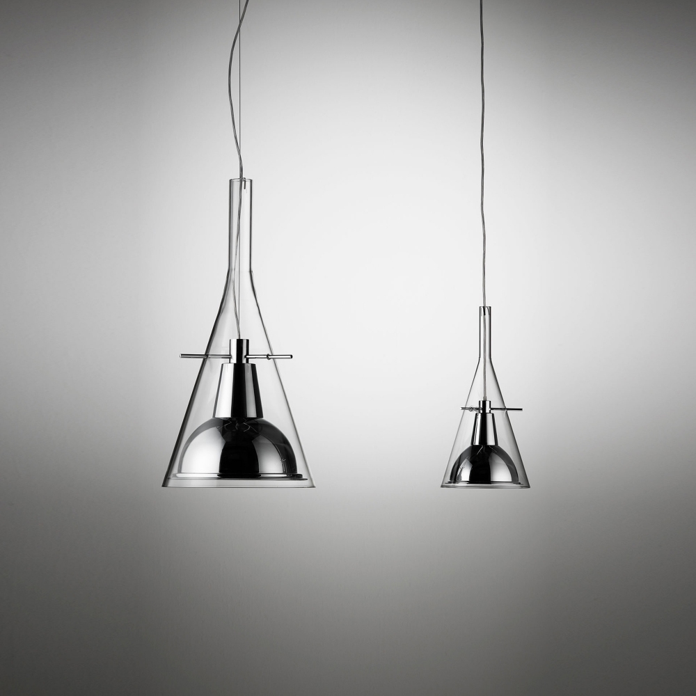 Fontana Arte Lampada a sospensione Flûte XXL