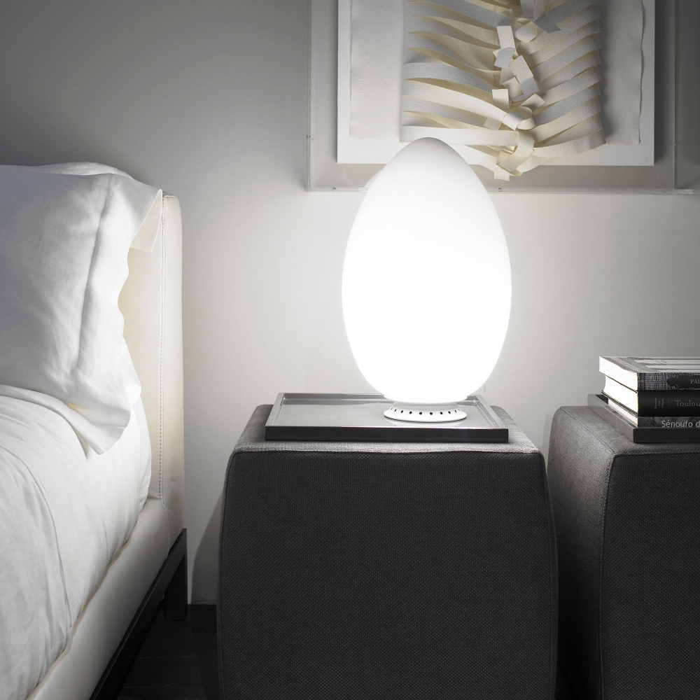 Fontana Arte Uovo Small Floor/Table Lamp