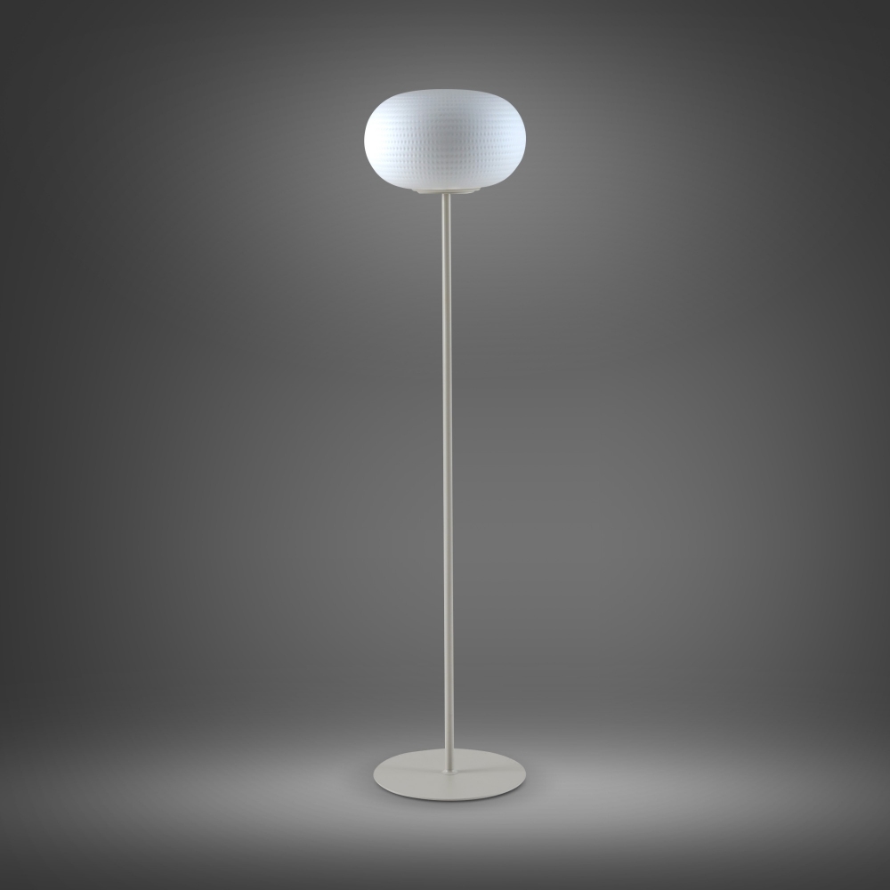 Fontana Arte Lampada da terra Bianca