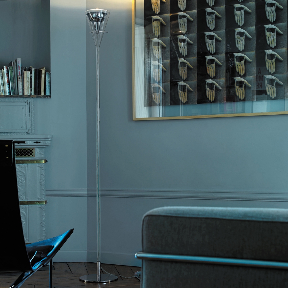 Fontana Arte Lampada da terra Flûte grande