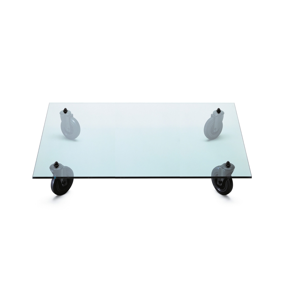 Fontana Arte Coffee table with wheels...