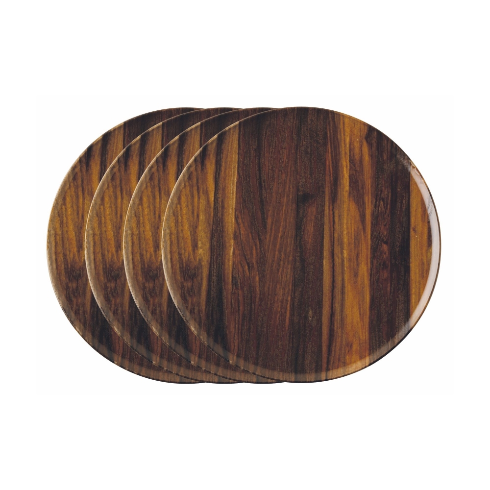 Arthur Krupp 4 piatti pizza Wood Essence cm. 32