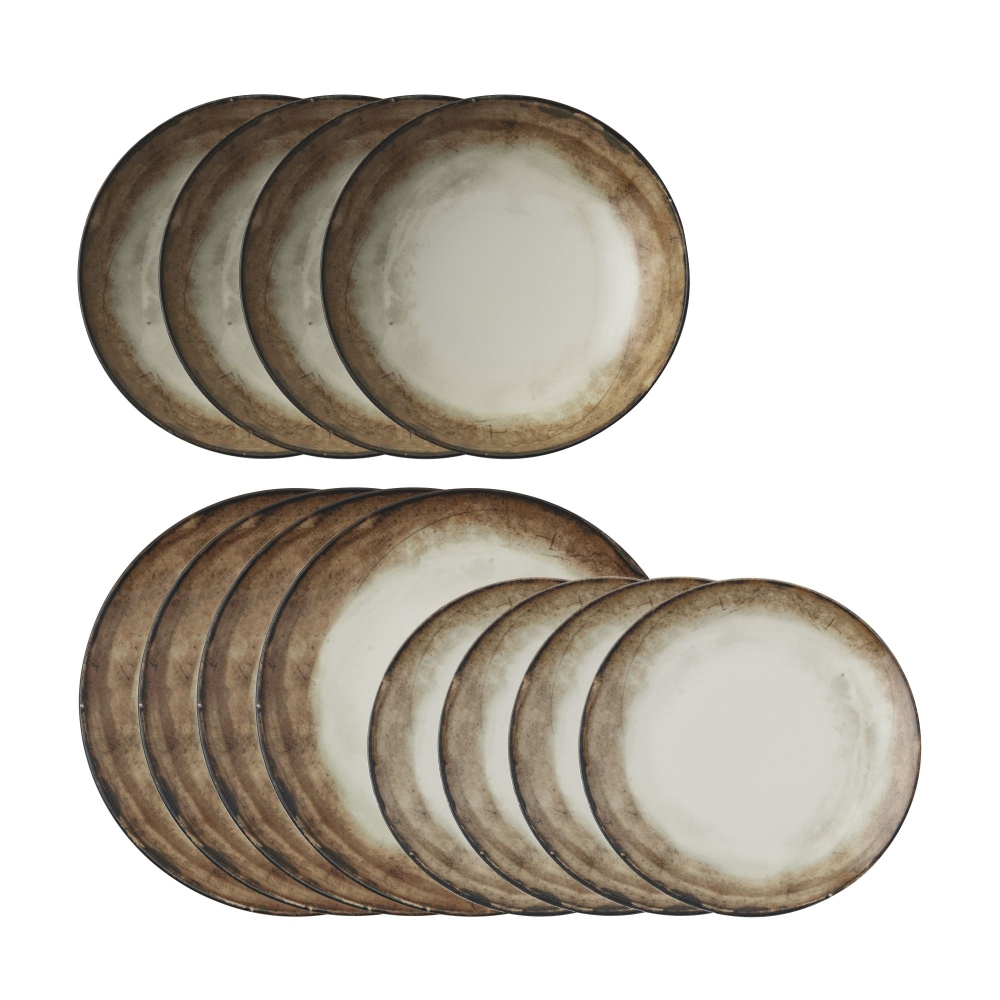 Arthur Krupp Servizio 12 piatti Shade Earth