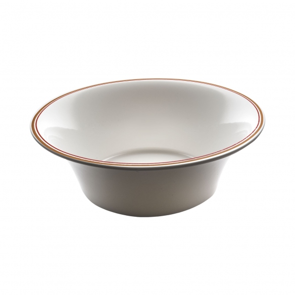 Geminiano Cozzi Insalatiera Feston e Cadena Rosso cm. 24