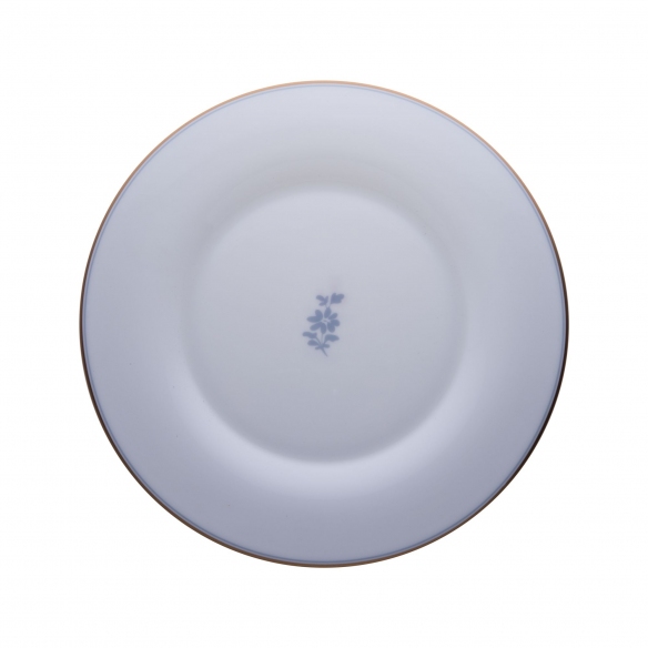 Geminiano Cozzi Piatto piano Feston e Cadena Azzurro cm. 28