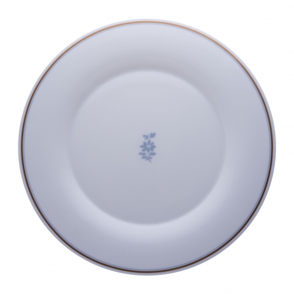 Geminiano Cozzi Piatto rotondo Feston e Cadena Azzurro cm. 31