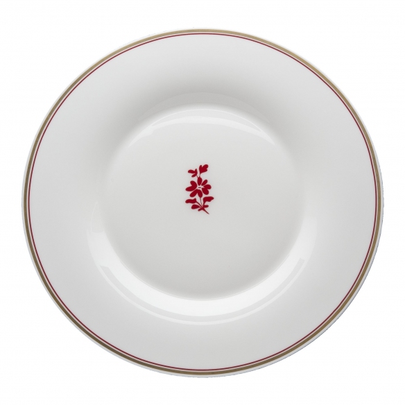 Geminiano Cozzi Feston e Cadena Rosso Plate 31 cm