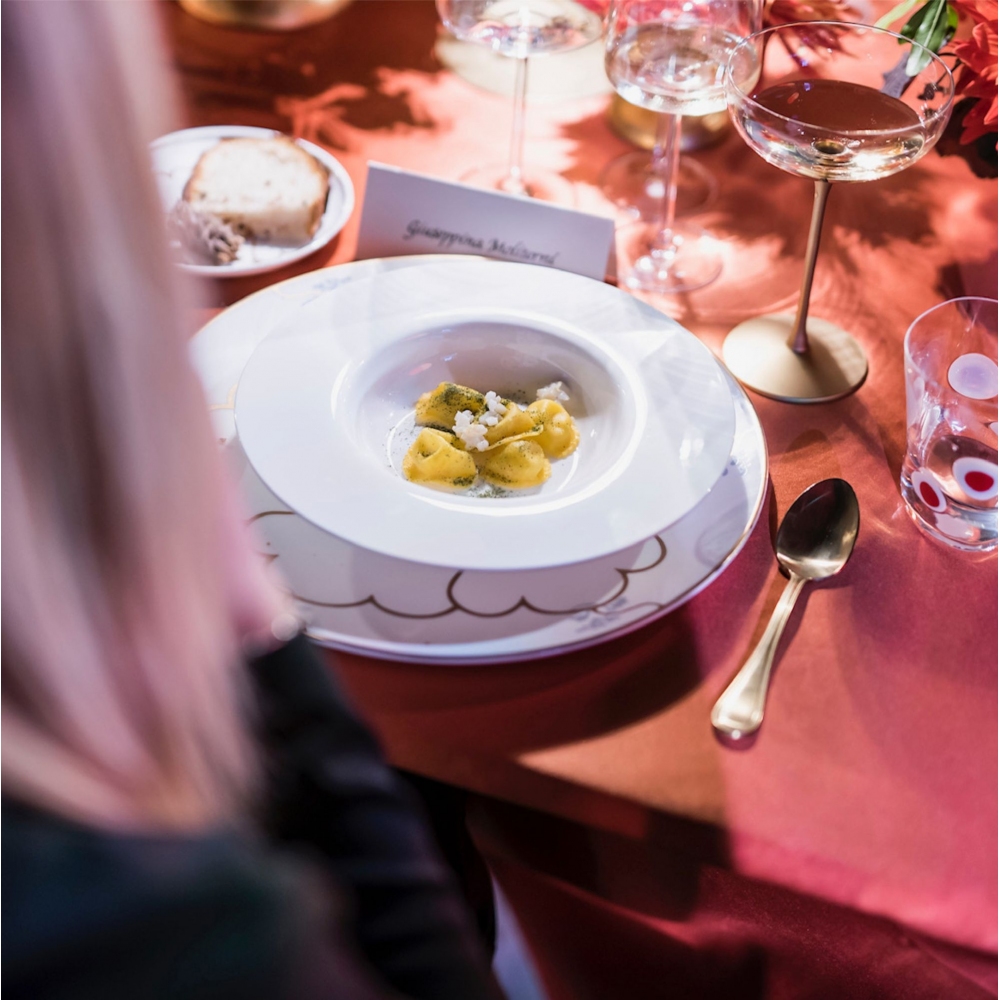 Geminiano Cozzi Feston e Cadena Azzurro Plate 33 cm