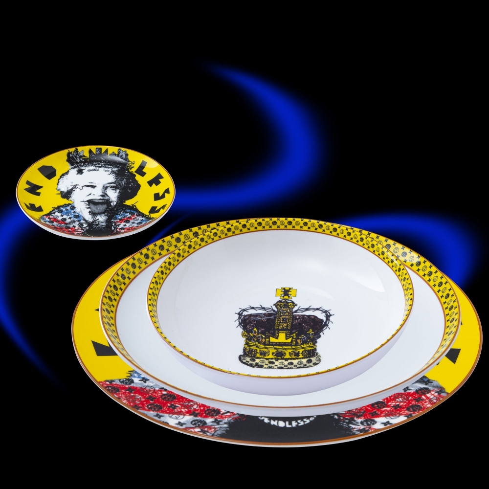 Geminiano Cozzi Piatto segnaposto Lizzy Vuitton cm. 30