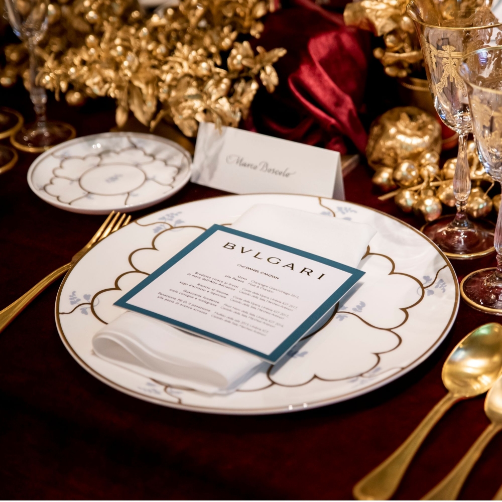 Geminiano Cozzi Salsiera Feston e Cadena Azzurro cl. 35