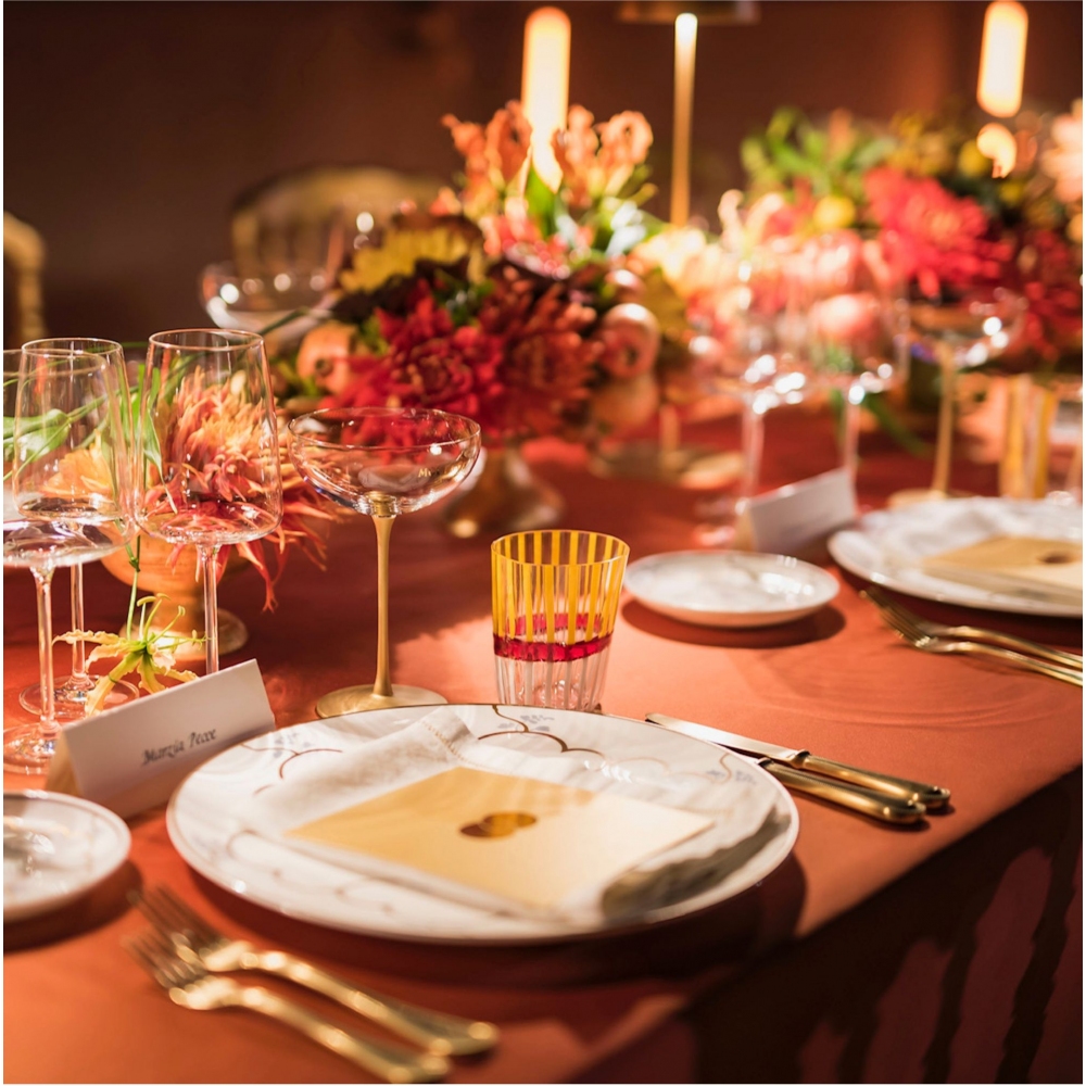 Geminiano Cozzi Salsiera Feston e Cadena Azzurro cl. 35