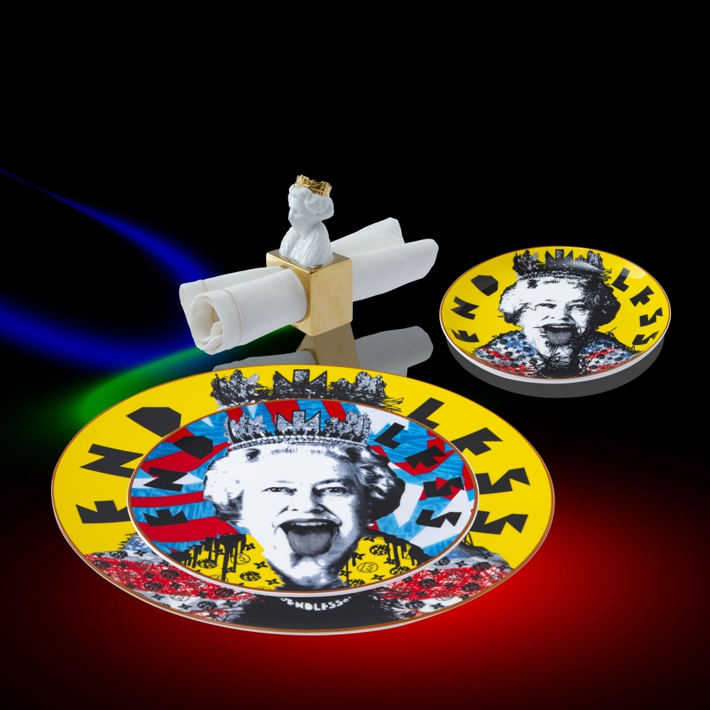 Geminiano Cozzi Set 3 pz posto tavola Lizzy Vuitton