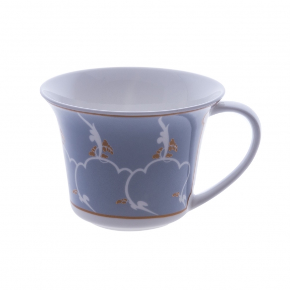 Geminiano Cozzi Tazza da tè/cappuccino Feston e Cadena Azzurro cl. 25