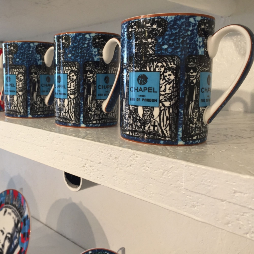 Geminiano Cozzi Tazza mug Chapel Blue cl. 45