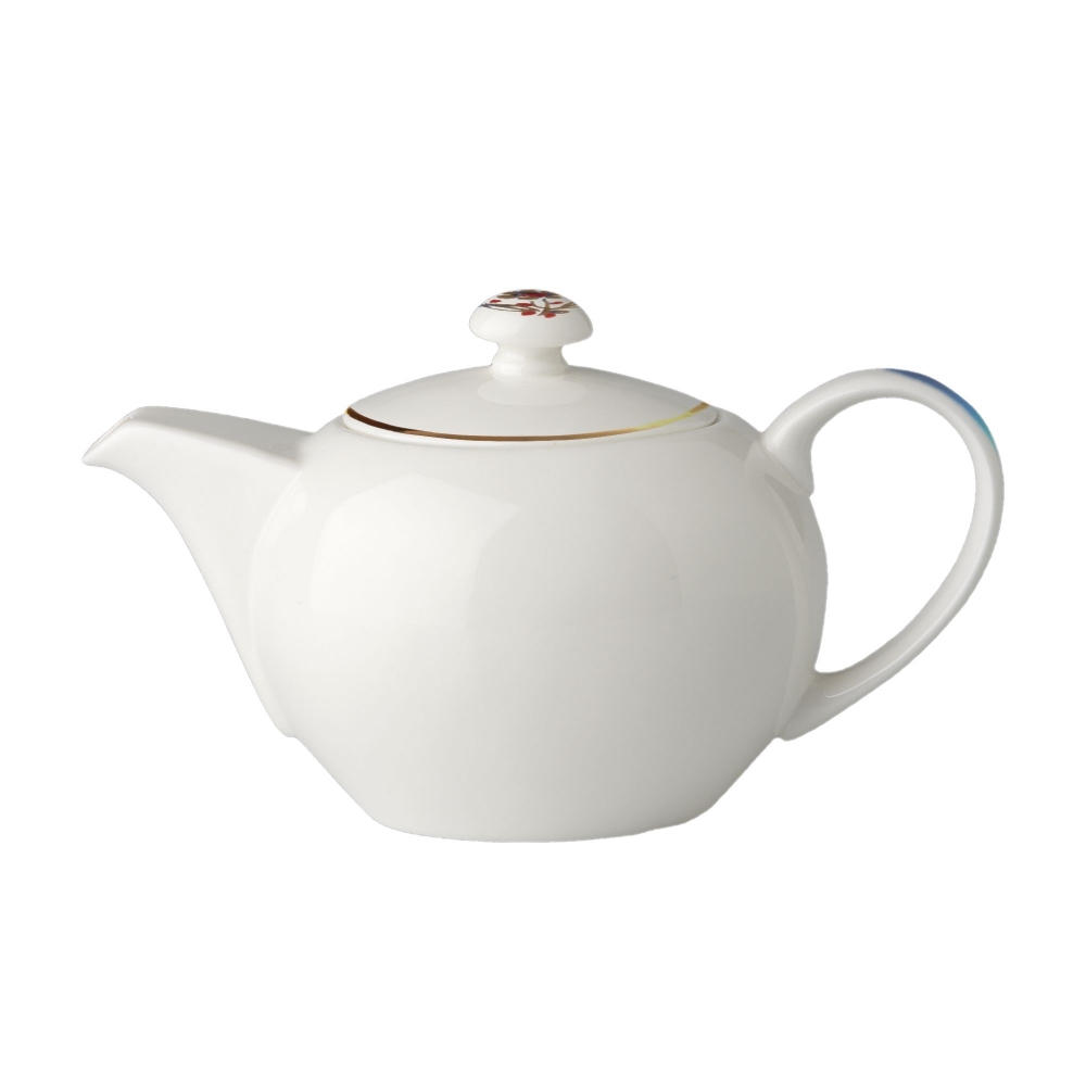 Geminiano Cozzi Teiera Chinesi Fiori Finiti cl. 65