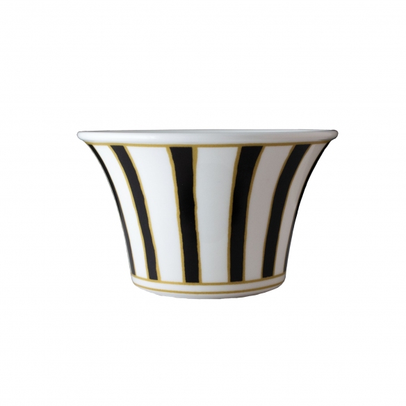 Geminiano Cozzi Zuccheriera Striche Nere e Oro cl. 20