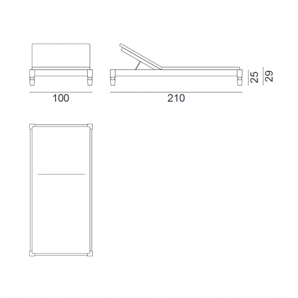 Gervasoni Jeko 81 Lounge Bed
