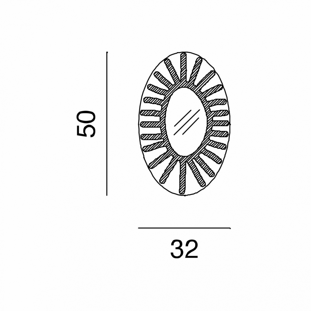 Gervasoni Specchio Brick 96