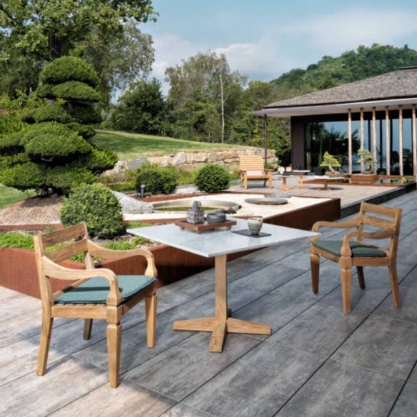 Gervasoni Tavolo quadrato outdoor Jeko 35 cm. 100x100