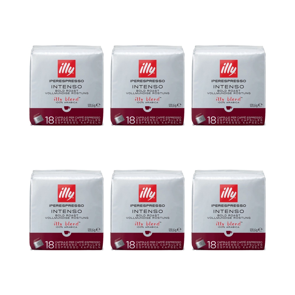 Pack Café Illy 108 Capsulas Iperespresso Intenso - 6 Uds - Foto 2