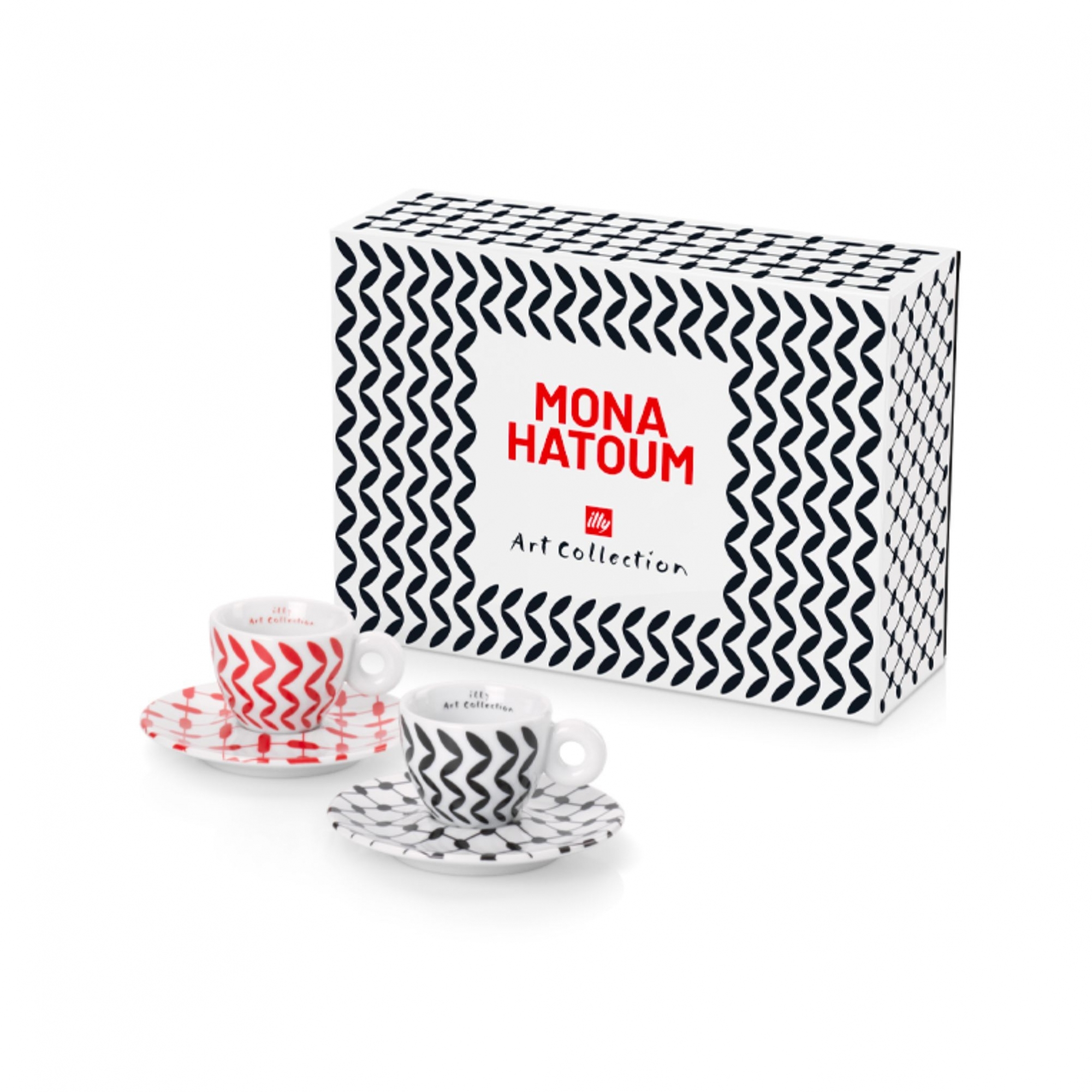 Illy 2 Illy Art Collection Mona Hatoum espresso cups